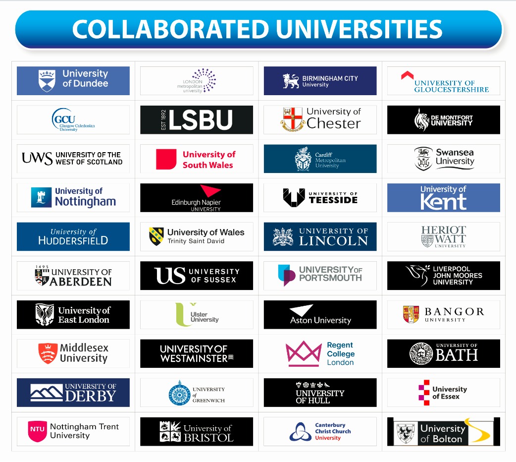 University portfolio material supplied by GST Overseas